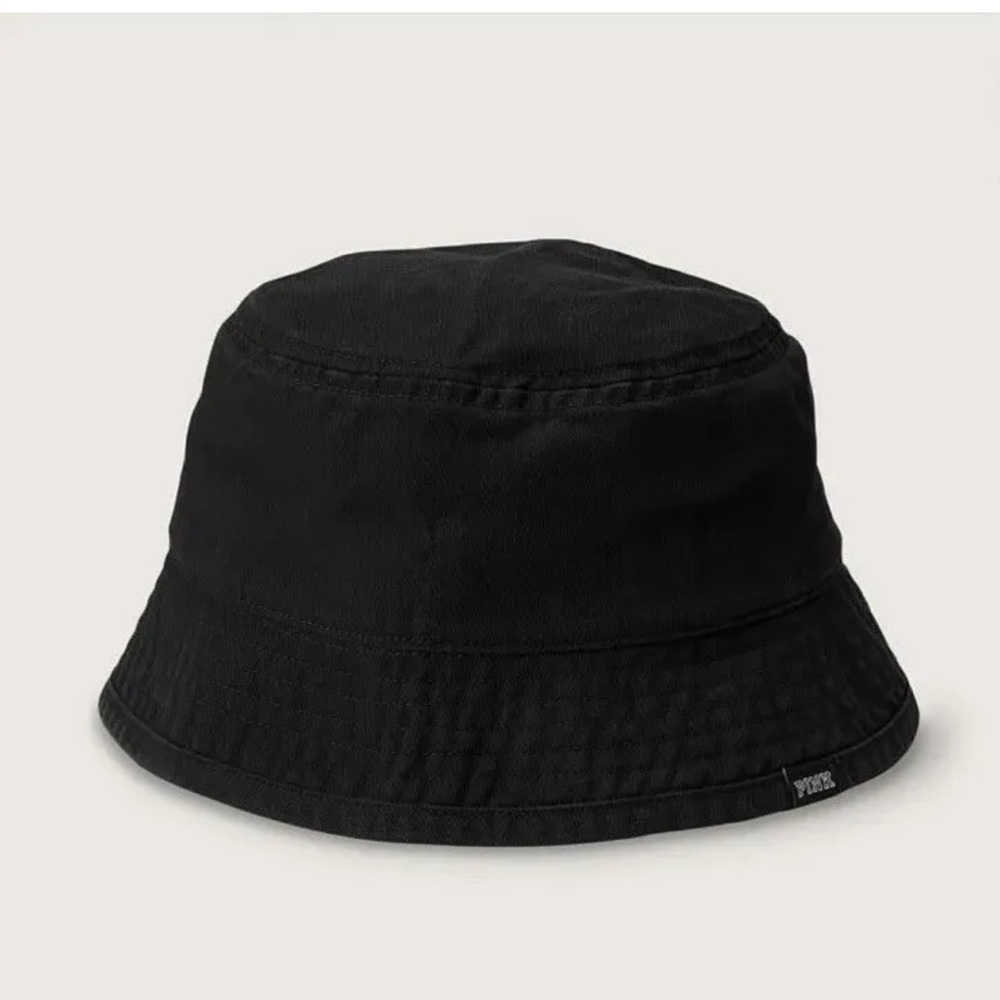 Black Victoria secret (pink) bucket hat
